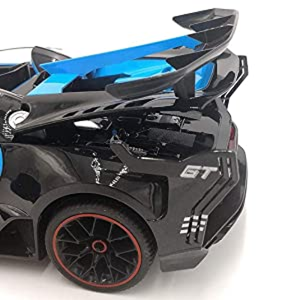  ماشین کنترلی بوگاتی آبی 1:12 Bugatti Style Blue RC Car-اسباب بازی